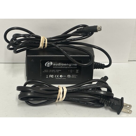 OEM Audioengine A2 N22 Speaker Power Supply Charger 17.5V 1.8A 4Pin Genuine Cord - Picture 2 of 6